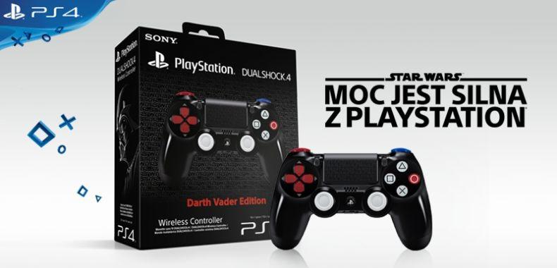 Fani Gwiezdnych Wojen mogą szykować gotówkę na DualShock 4 Darth Vader Edition