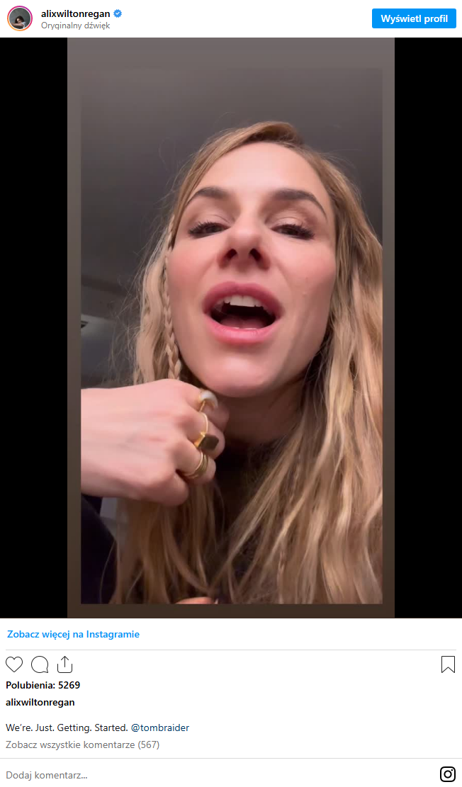 Lara Croft z Tomb Raider Legacy of Atlantis ujawniona. To główna aktorka Cyberpunk 2077