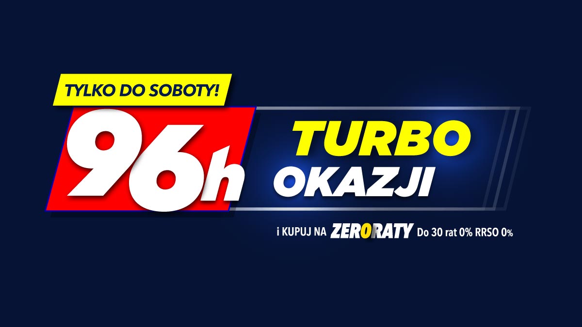 96j turbo okazji RTV Euro AGD