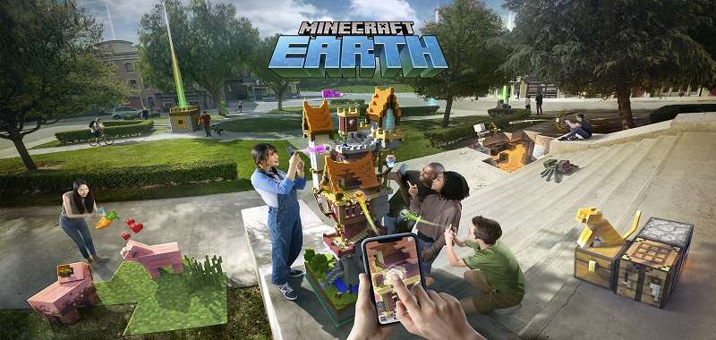 Minecraft Earth - Beta na androida. Zamach na tron w kategorii gier AR?