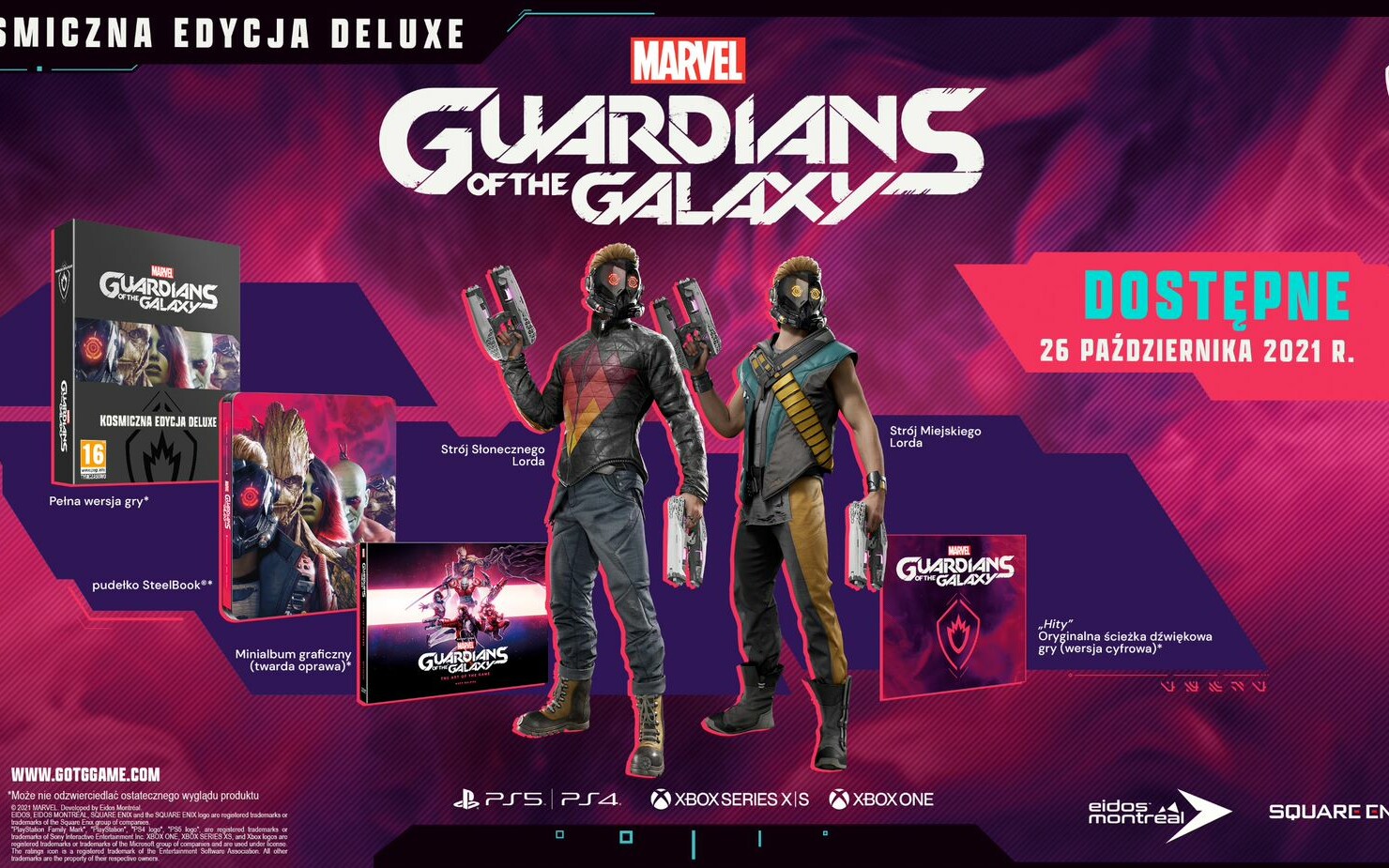 Guardians of the Galaxy Cosmic Deluxe Edition