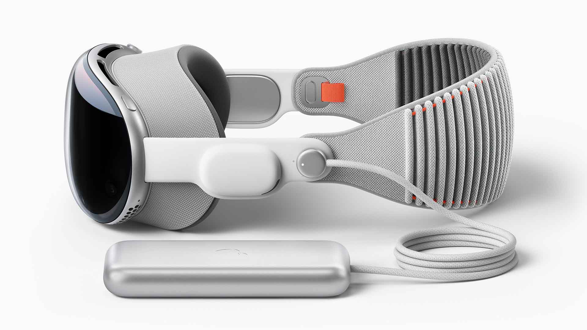 Apple Vision Pro - boczny widok