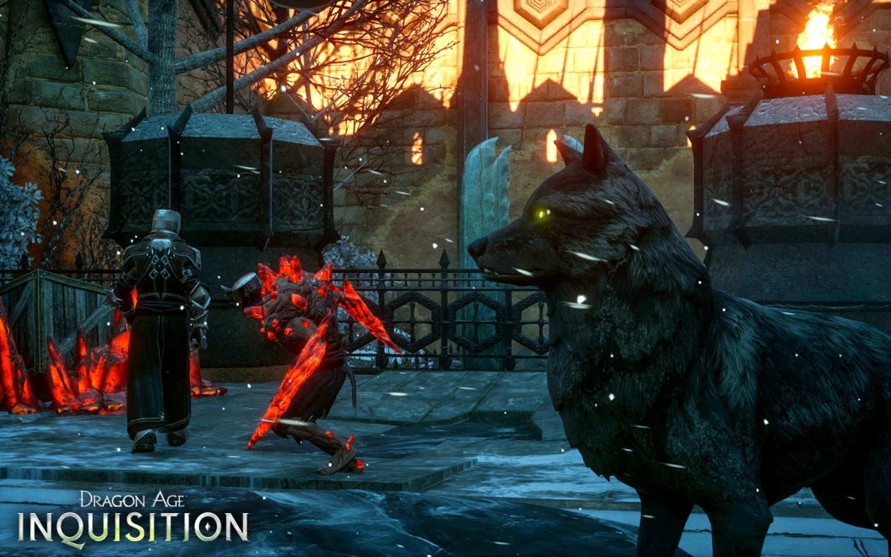 Dzikie zwierzęta na sieciowych mapach Dragon Age: Inkwizycja - darmowe rozszerzenie