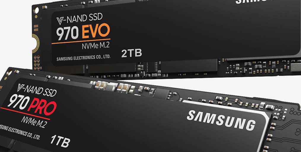 Samsung SSD 970 PRO i EVO - nowe dyski na rynku