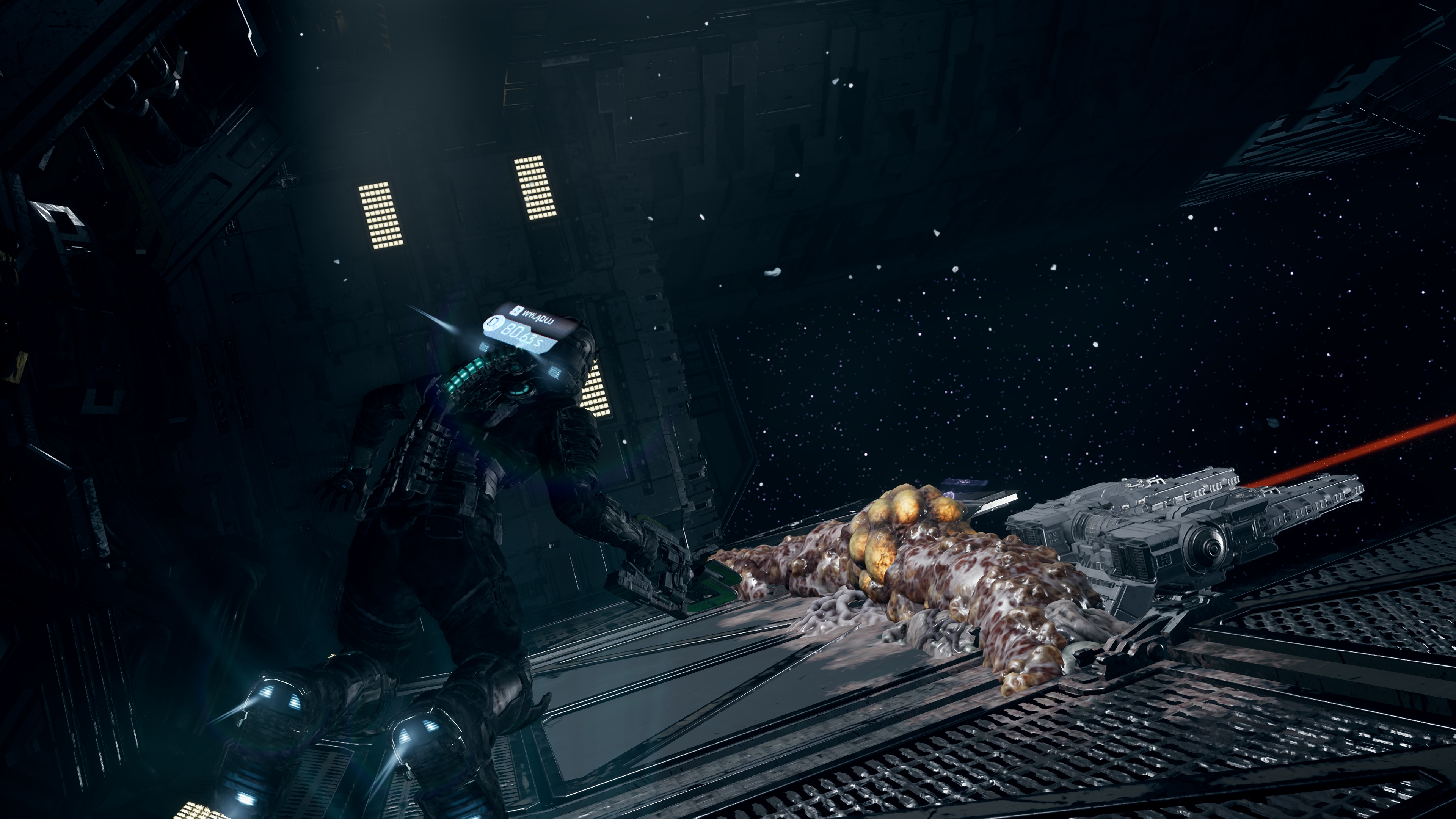 Dead Space Remake - Możliwość ratunku (rozdział 8): Postawienie anteny, wzmocnienie sygnału, grodzie, ADS