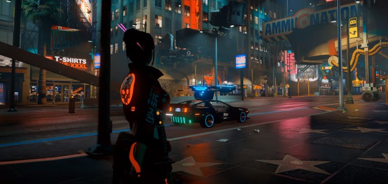Grand Theft Auto 5 wygląda niesamowicie z ray tracingiem dzięki modom. Motywy z Cyberpunk 2077 w Los Santos