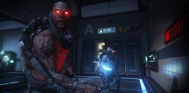 Exo-zombie w galerii z dodatku Havoc do Call of Duty: Advanced Warfare