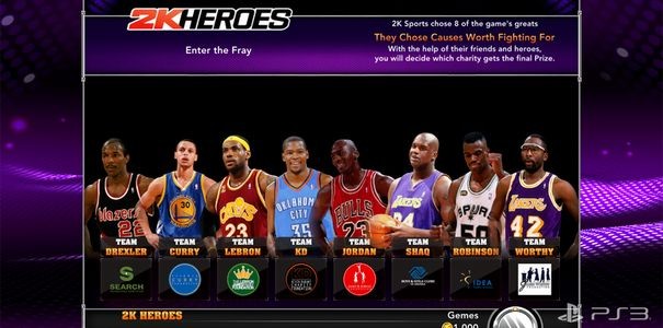 NBA 2K15 - konsole starej generacji otrzymają specjalny tryb Heroes Mode