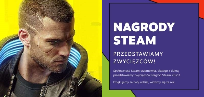 Cyberpunk 2077 z Nagrodą Steam! 2 polskie gry otrzymały statuetki