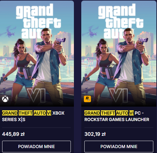 Grand Theft Auto VI - cena sugerowana przez Loaded