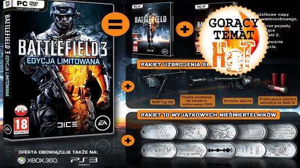 HOT: Przedpremierowe dodatki do Battlefield 3 w akcji!