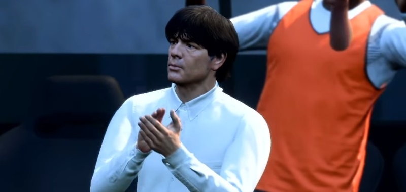 FIFA 21 na pełnej rozgrywce z PS4 Pro. Gameplay pokazuje mecz Niemców z Hiszpanami