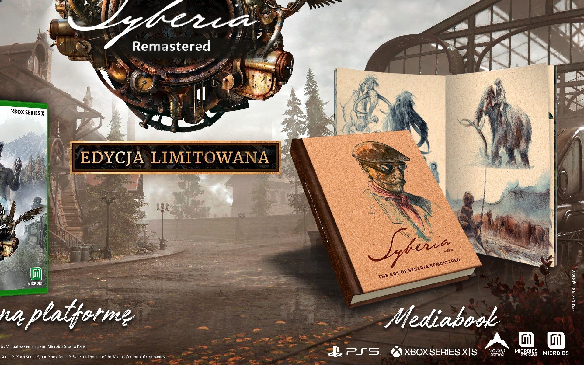 Premiera już za moment. Świetne wydanie Syberia Remastered Limited z fizycznymi dodatkami od 139 zł na PS5/XSX