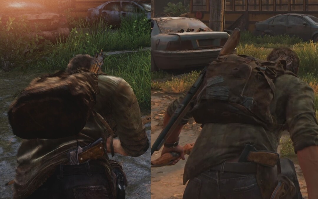 The Last of Us Part I porównanie rozgrywki