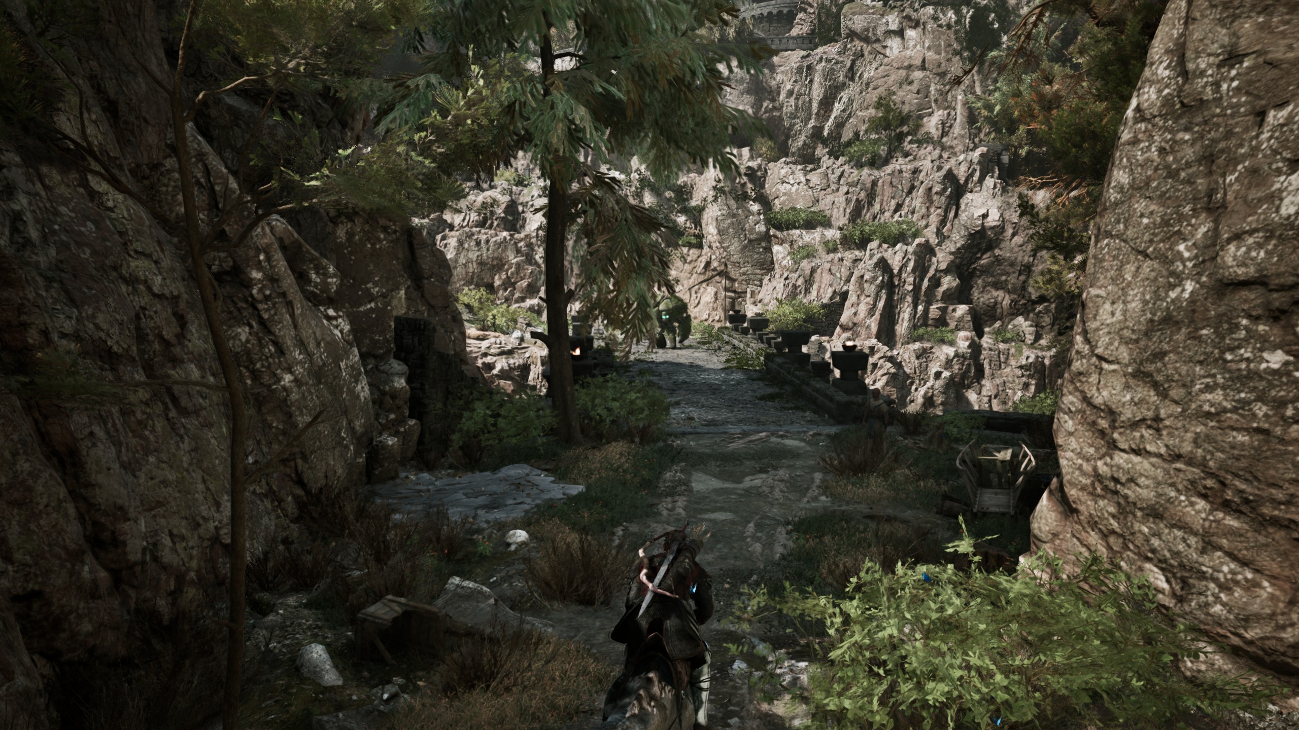 Gothic 1 Remake - Kamień ogniskujący w Górskiej Fortecy: Golem mostowy