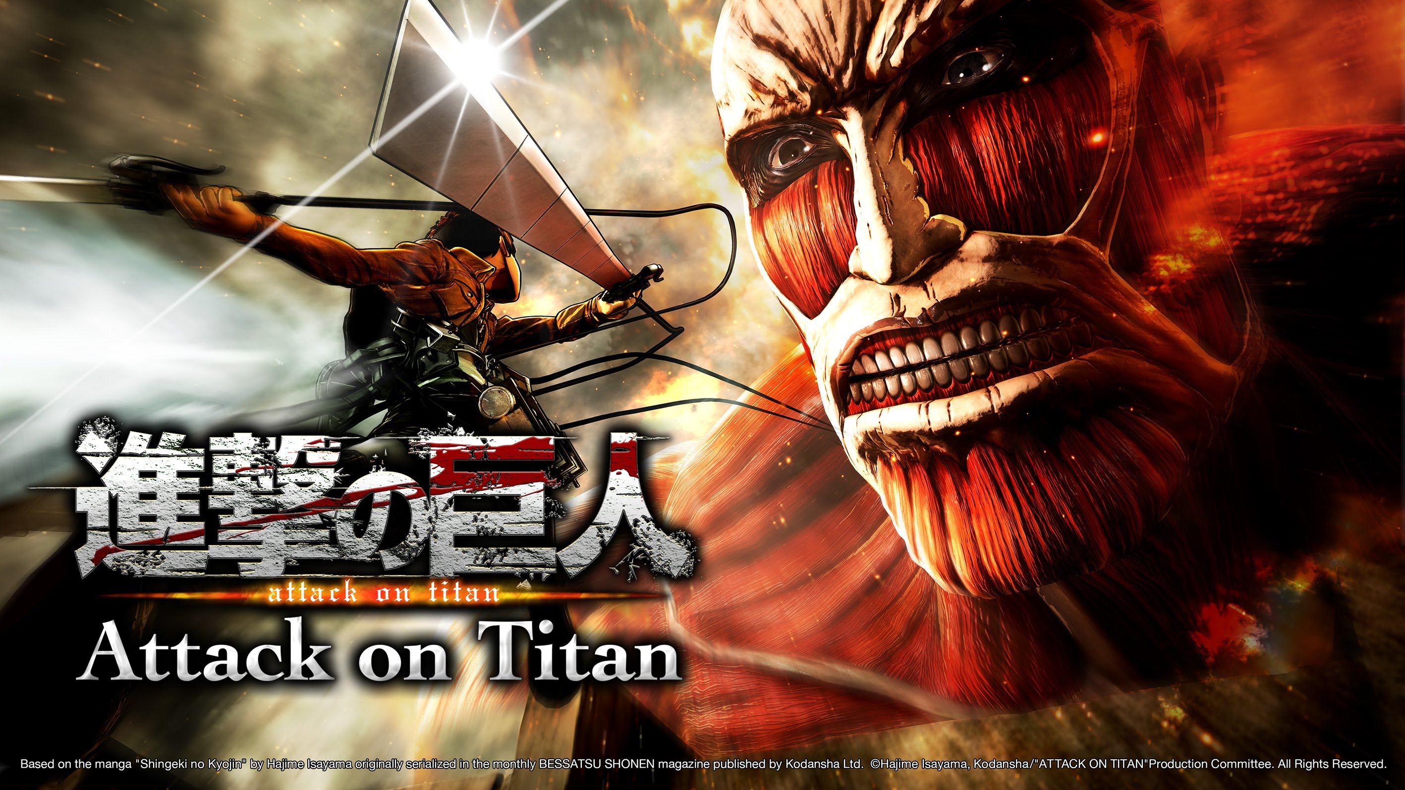 Attack on Titan: Wings of Freedom (PC/PS3/PS4/PSVita/XOne) - na skrzydłach wolności