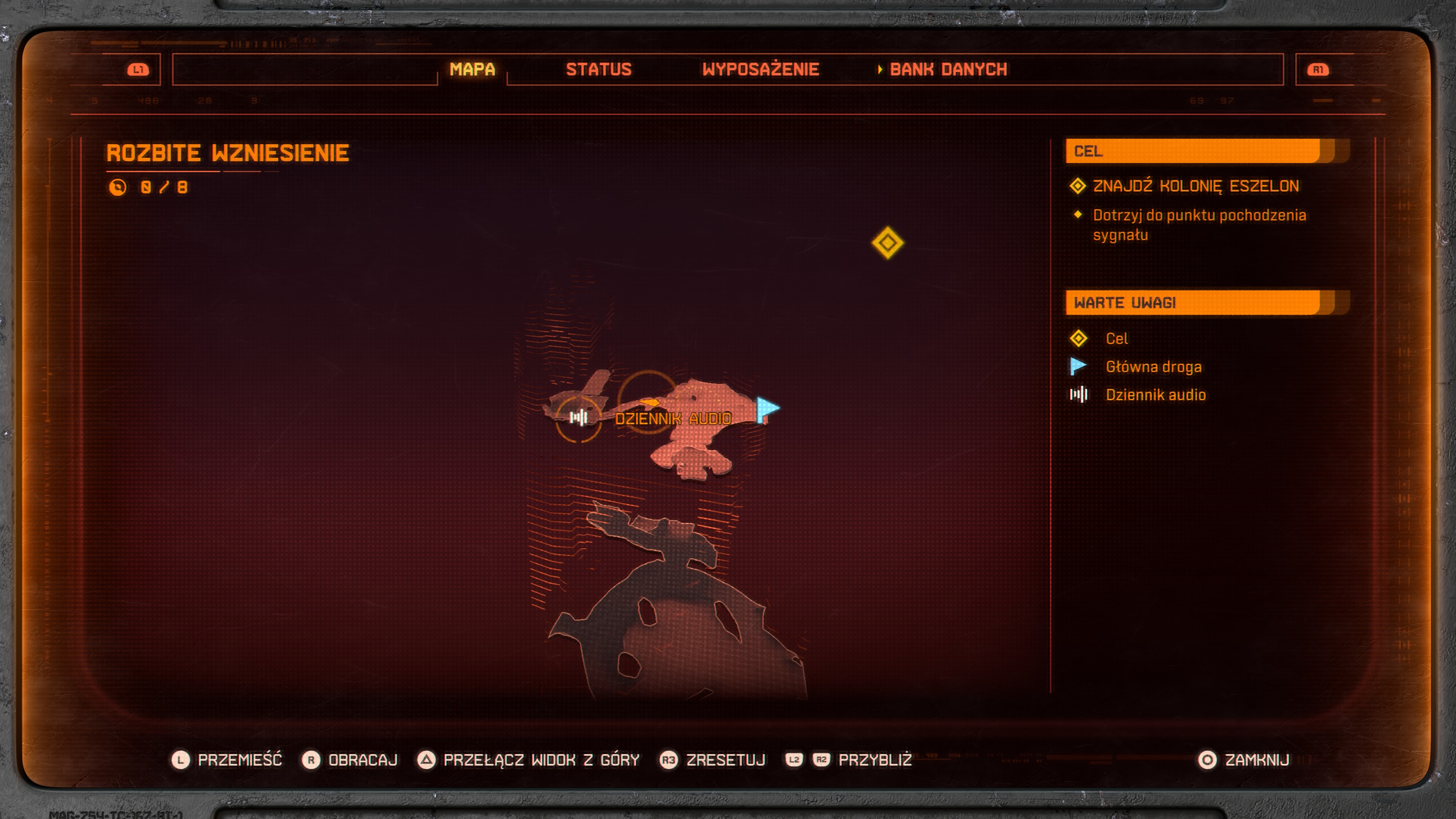 Saros - Rozbite wzniesienie: wszystkie przedmioty do znalezienia, znajdźki, dzienniki