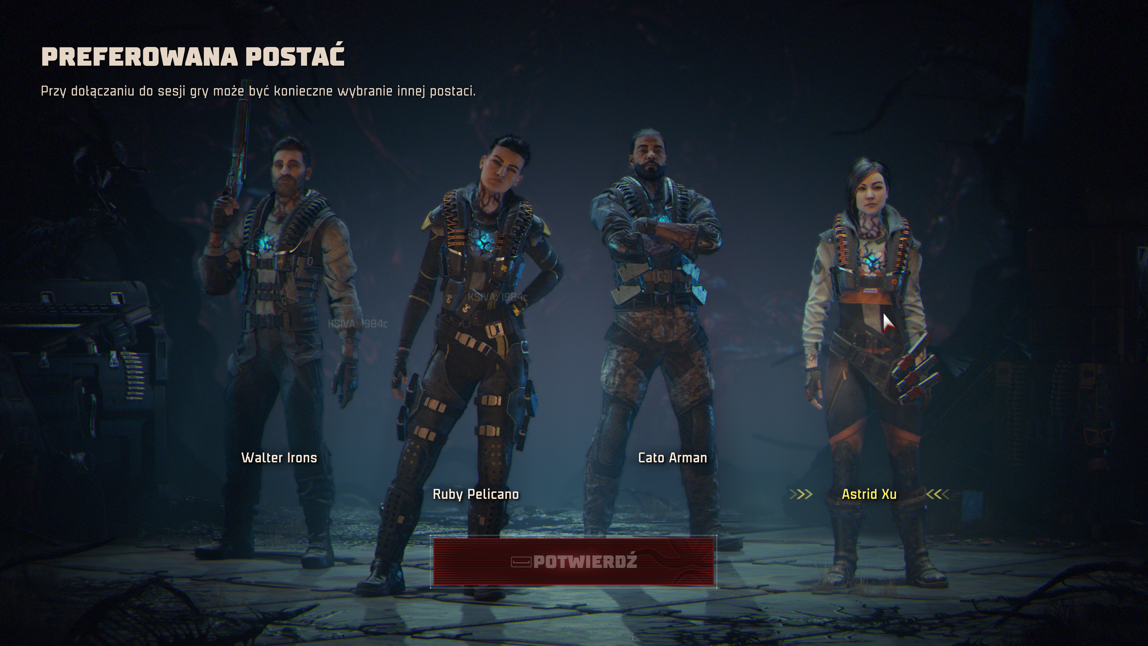 Toxic Commando - postac