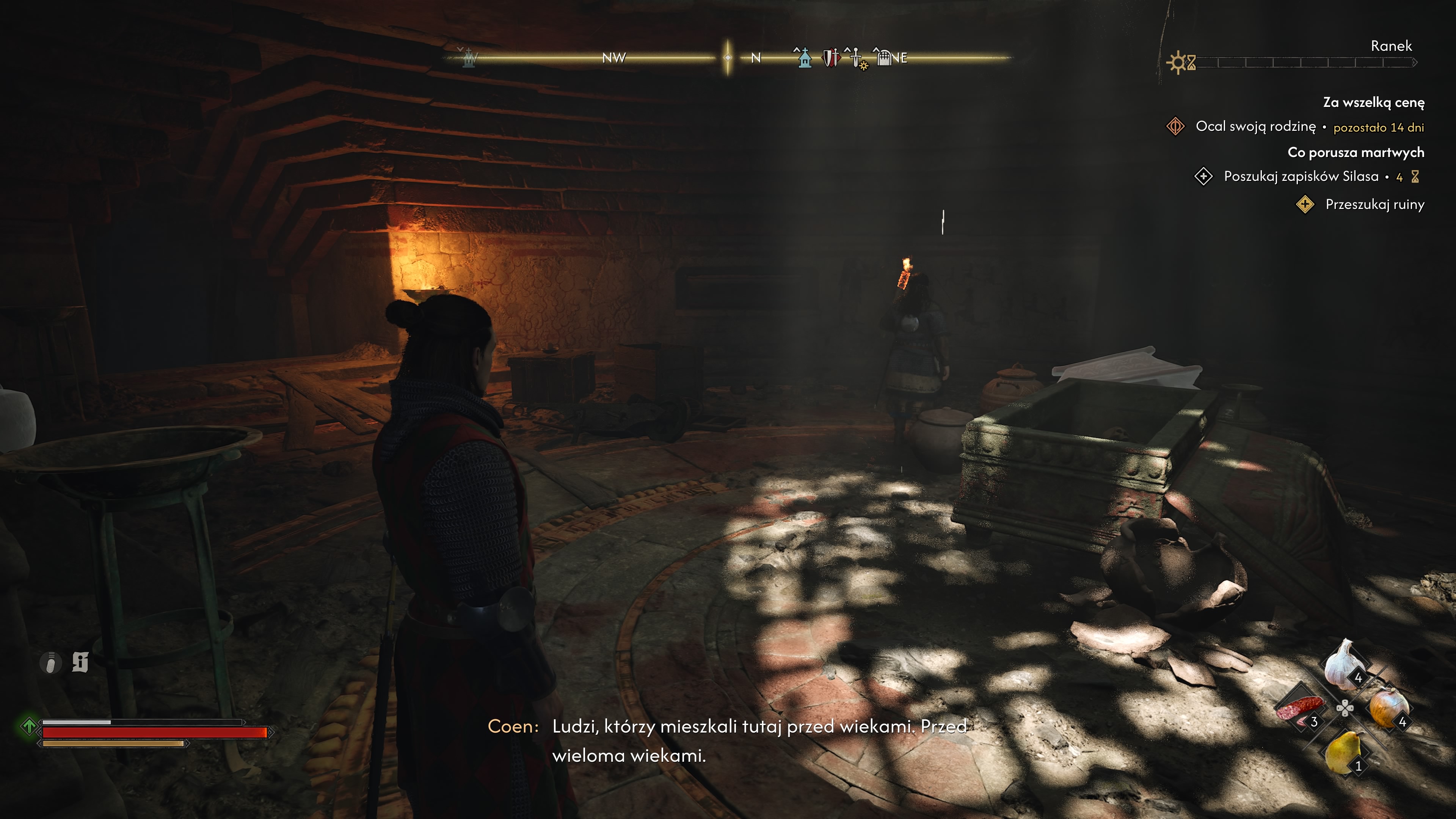 The Blood of Dawnwalker - Co porusza martwych: Silas, dom szewca, ruiny, laboratorium