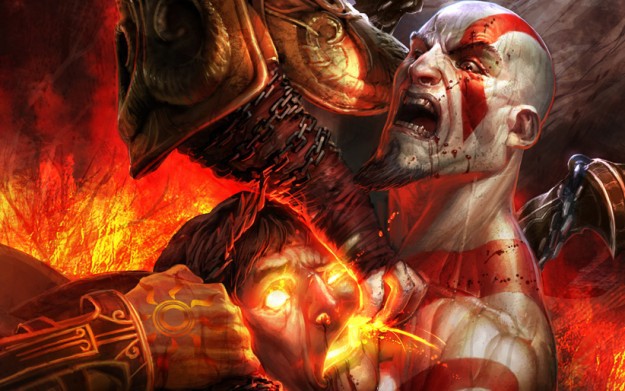 A Kratos w Mortal Kombat walczy tak...