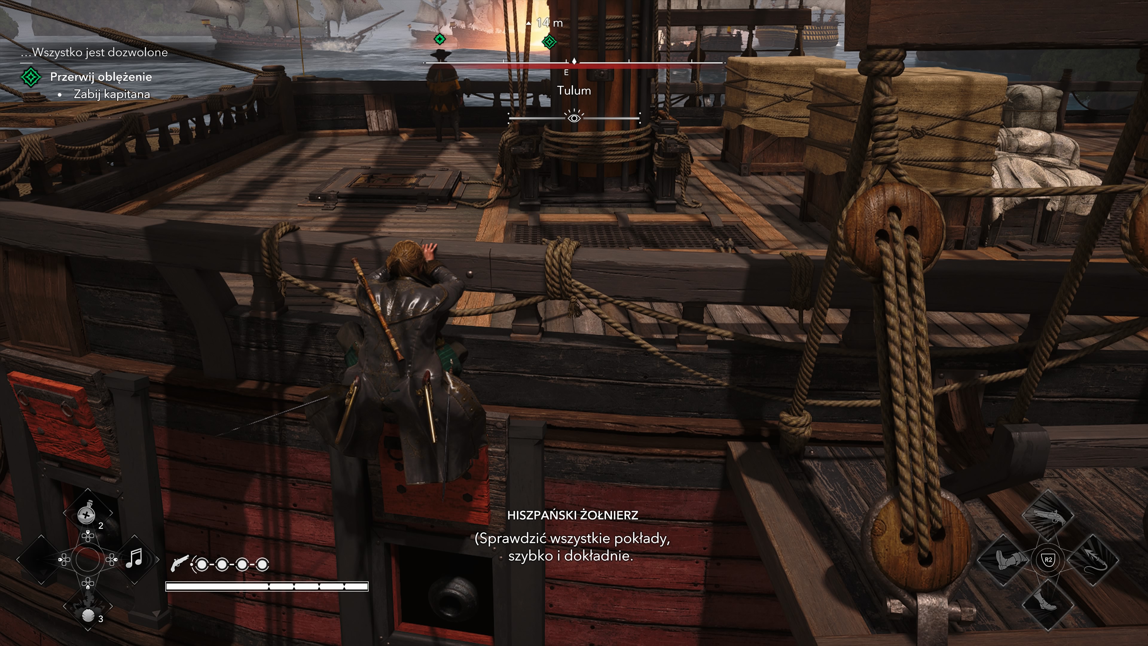 Assassin's Creed Black Flag Resynced - Wszystko jest dozwolone: brzeg, plaża, kapitan