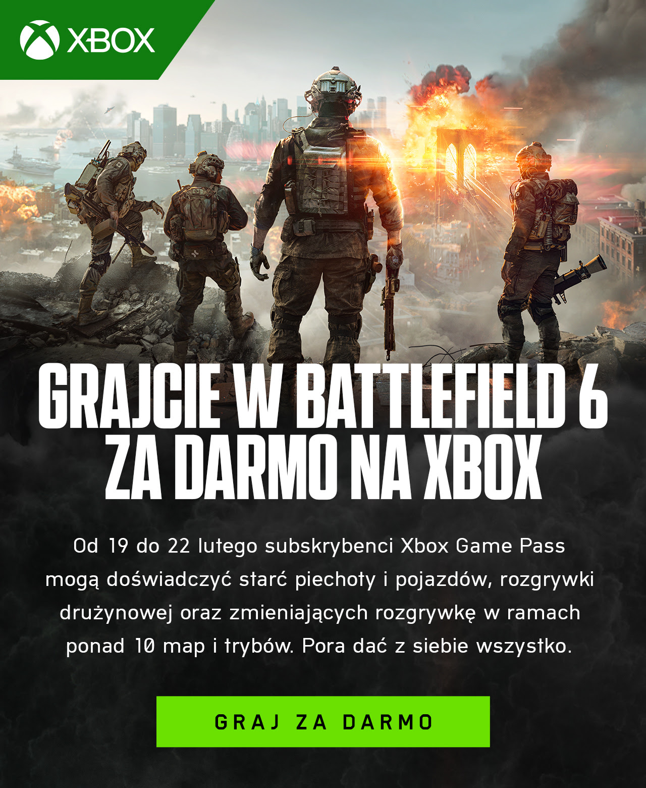 Battlefield 6 za darmo