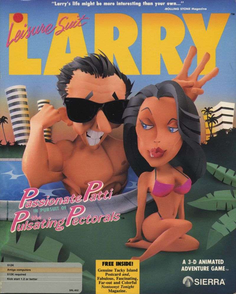 Leisure Suit Larry 3: Pasjonująca Patti w poszukiwaniu pulsujących piersi