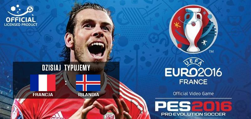 Euro 2016 dzień 20 - czas na ostatni ćwiećfinał - Francja - Islandia. Typujemy do 20:50