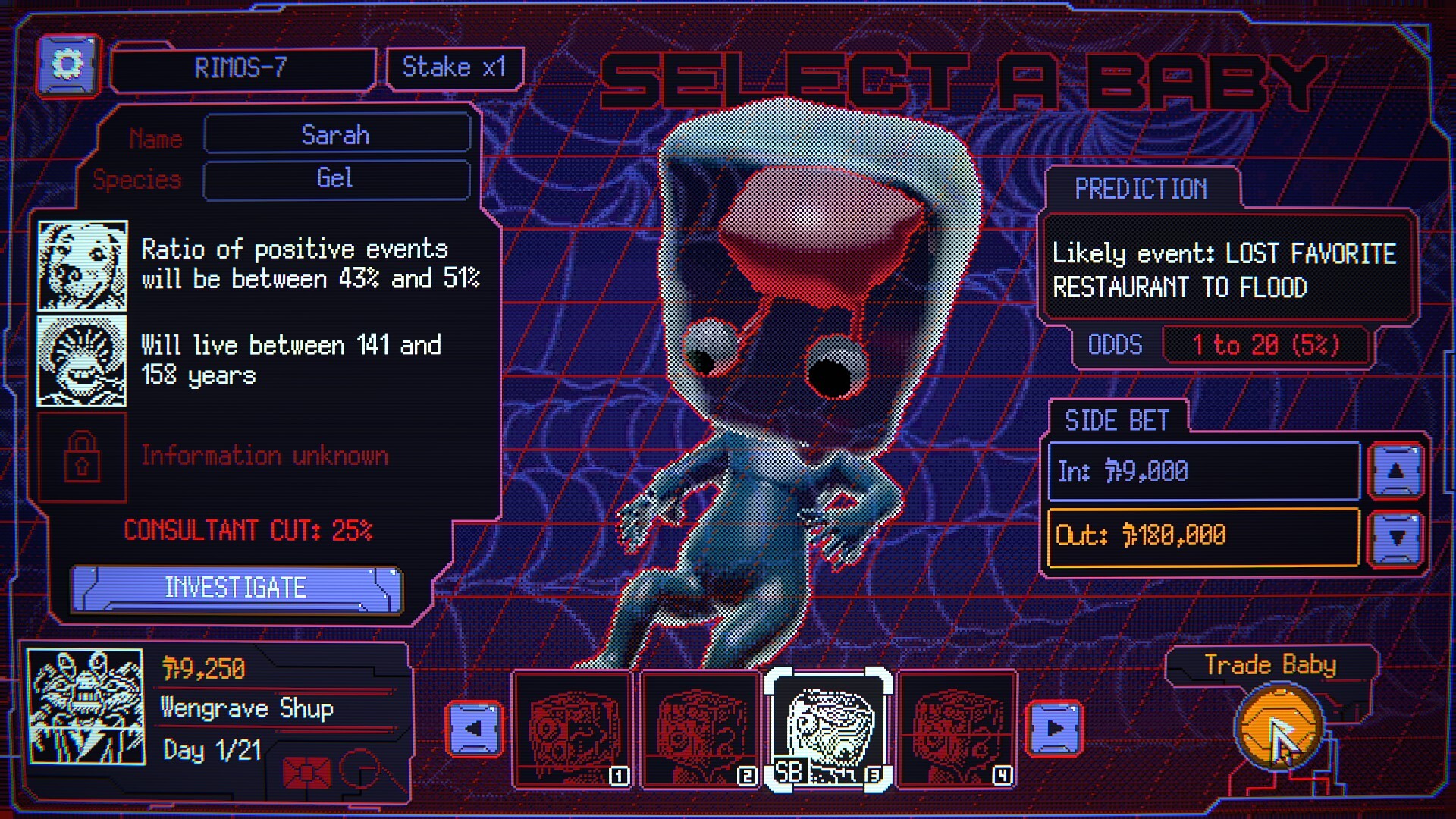 Space Warlord Baby Trading Simulator #2