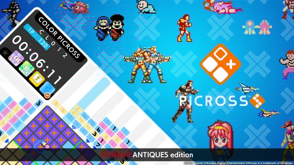 PICROSS S KONAMI ANTIQUES edition