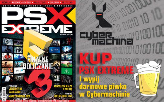 Zapraszamy graczy do Cybermachiny! PSX Extreme stawia darmową kolejkę