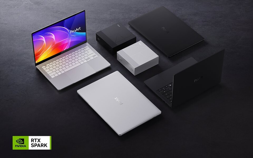 ASUS wprowadza nowe komputery ProArt. To jedne z pierwszych modeli z RTX Spark