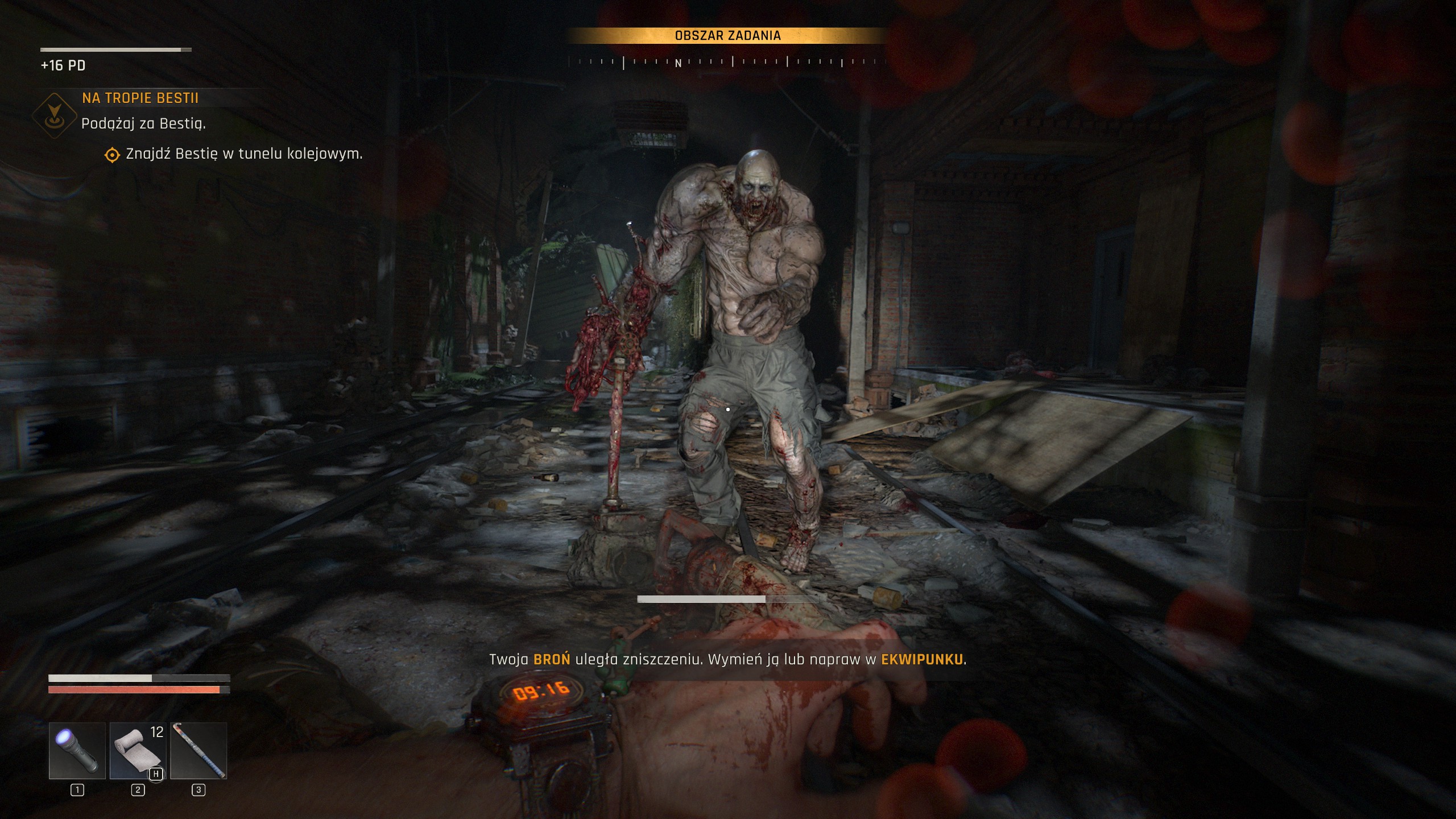 Dying Light The Beast - Na tropie bestii: ślady, zmysł przetrwania, eksplozja, kościół, piwnica