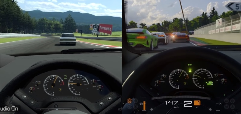 Gran Turismo 7 porównane z Gran Turismo 6 i Assetto Corsa. Zobaczcie prezentację Porsche z okazji GT7