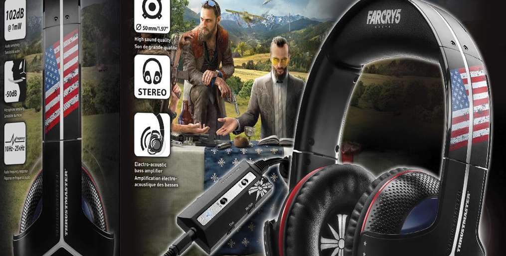 Thrustmaster zapowiada słuchawki sygnowane Far Cry 5