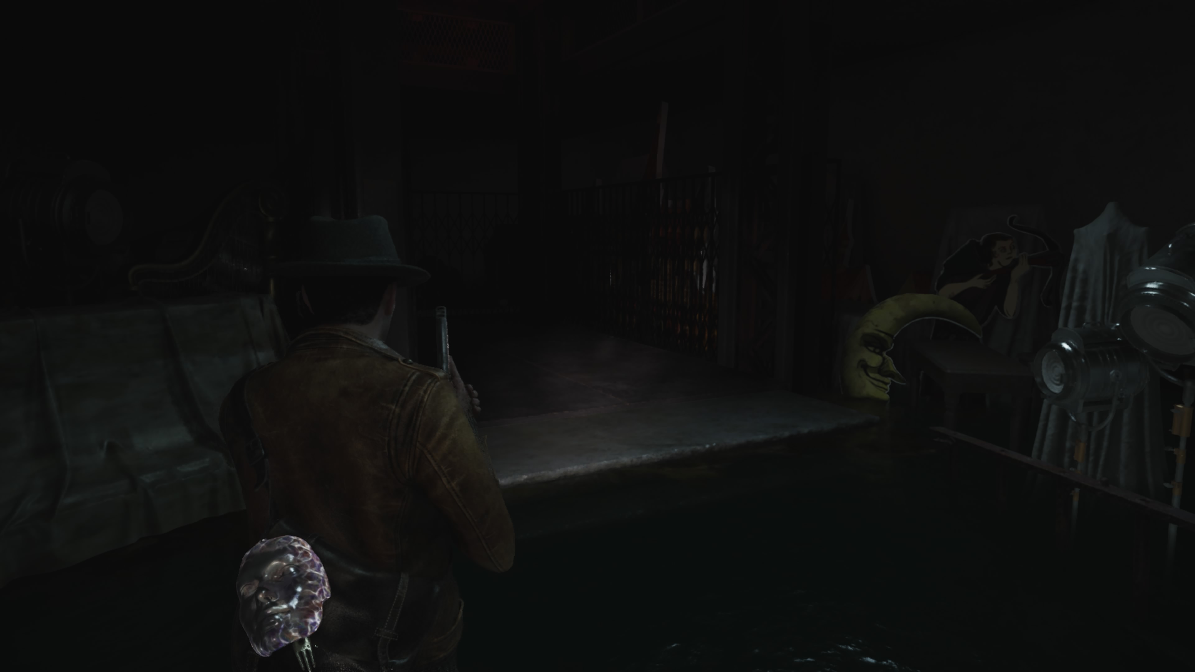 The Sinking City 2 - Hotel Devil's Reef: piwnica, trujący gaz, trzy klucze Lorelei, syrena, szkatułki, scena