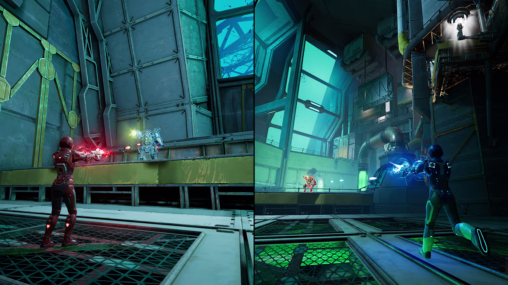 Split Fiction - recenzja - Nintendo Switch 2 - sekwencja z robotami