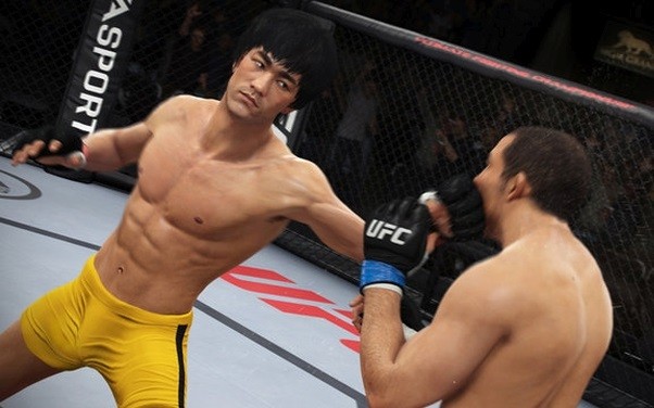 Mistrz jest tylko jeden! Bruce Lee pręży muskuły na nowym materiale z EA Sports UFC