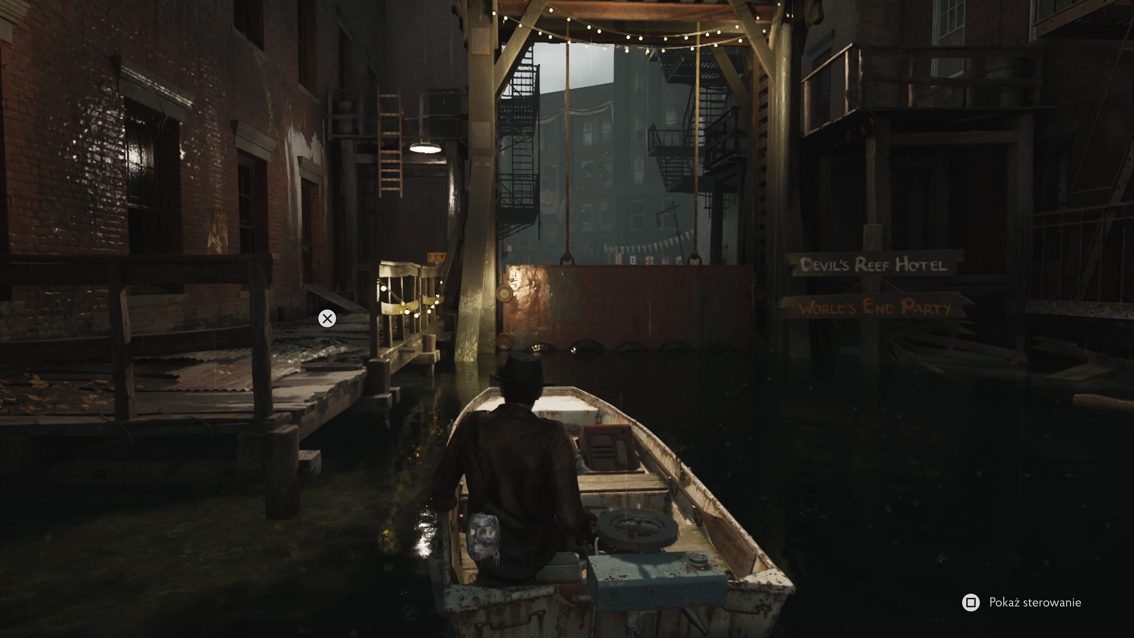 The Sinking City 2 - Hotel Devil's Reef: piwnica, trujący gaz, trzy klucze Lorelei, syrena, szkatułki, scena