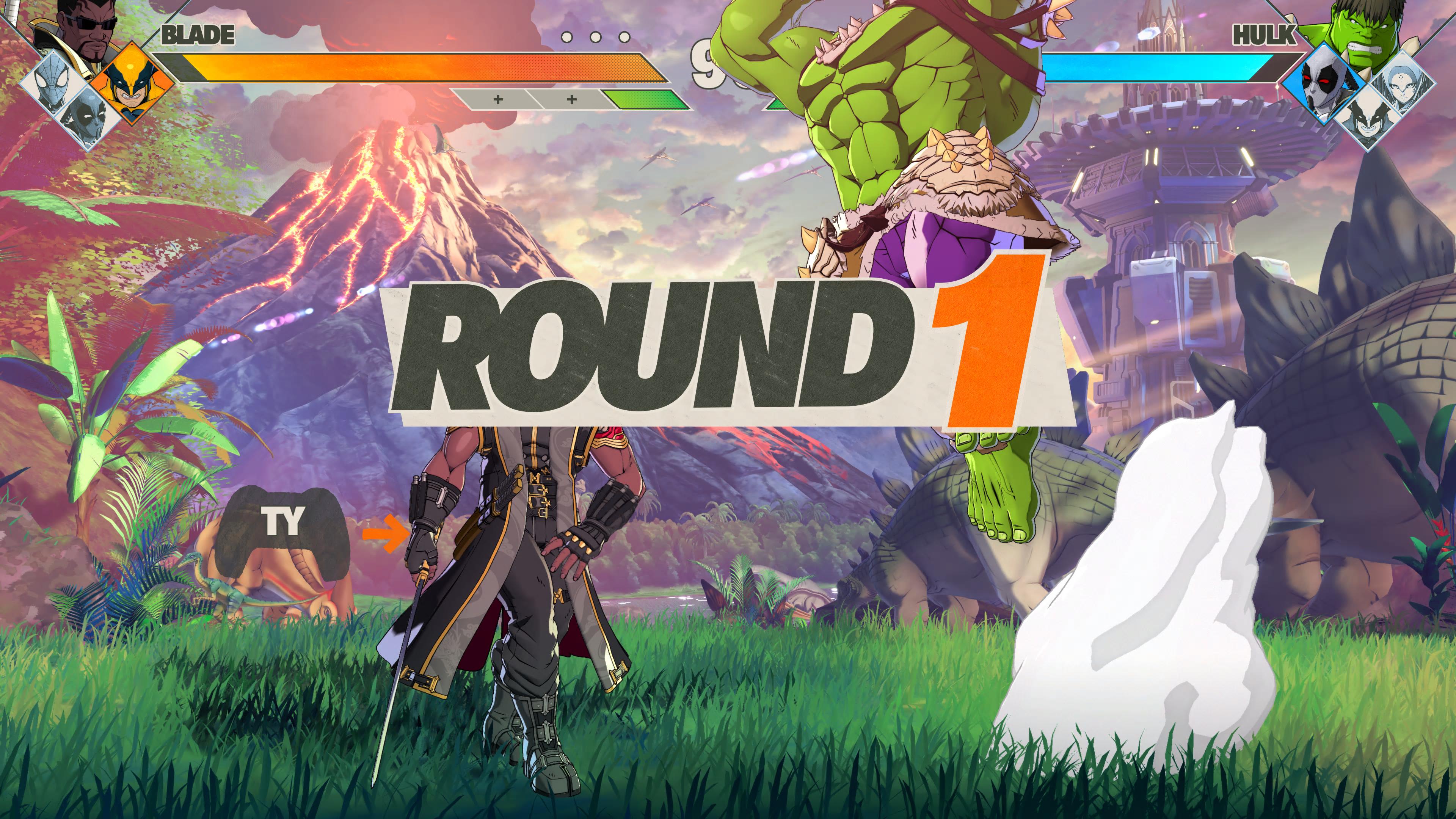 Marvel Tōkon: Fighting Souls - recenzja gry. Runda 1 - Blade vs Hulk
