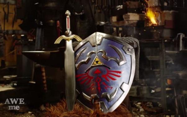 Man at Arms przygotowało tarczę Linka - Hylian Shield