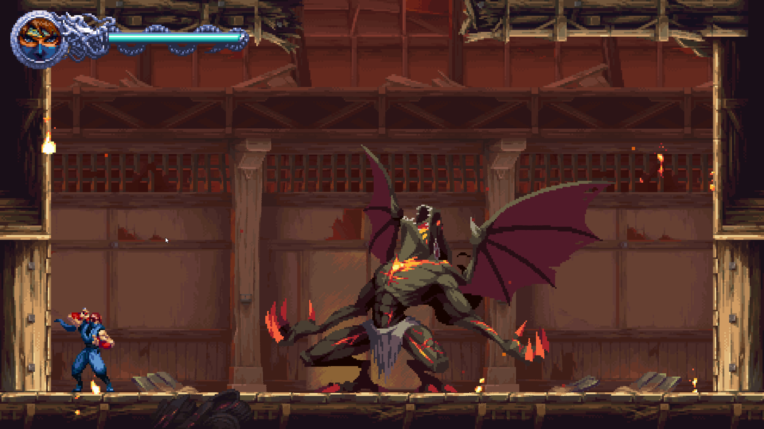 Ninja Gaiden: Ragebound - recenzja gry - boss