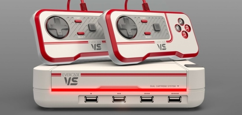Evercade VS oficjalnie! Twórcy handhelda zaprezentowali konsolę przypominającą NES-a