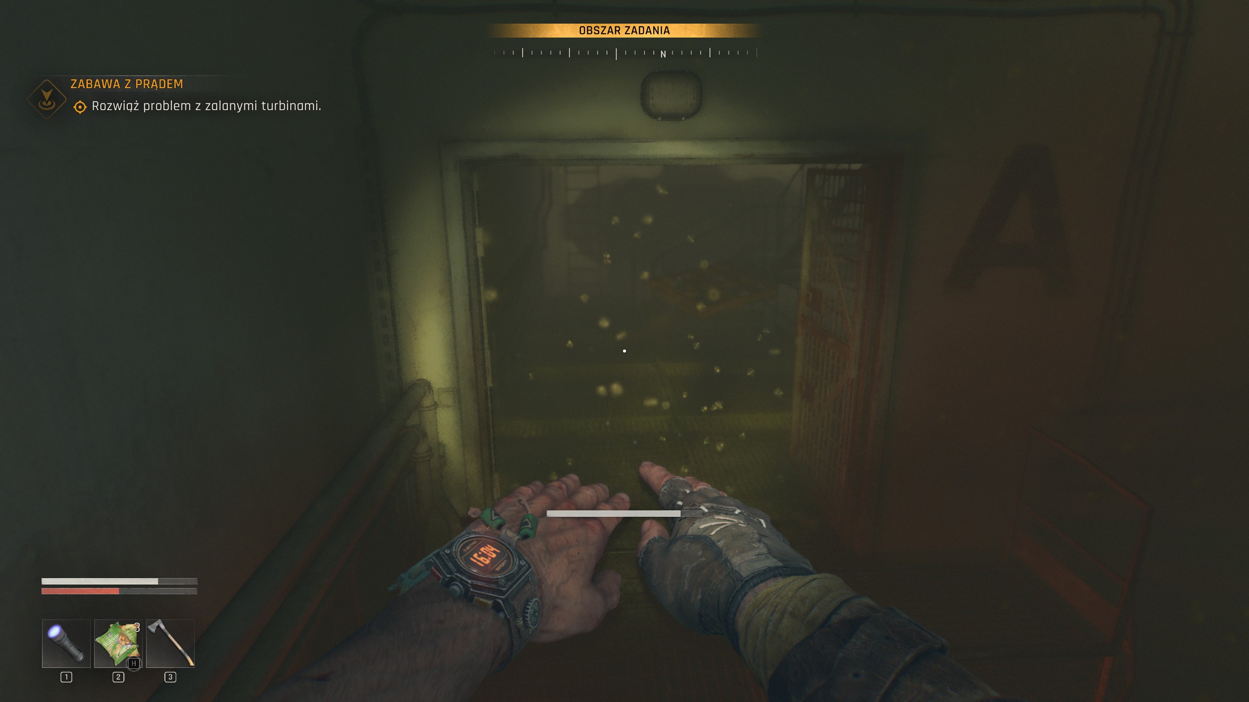Dying Light The Beast - Zabawa z prądem: hydroelektrownia, brygadzista Largo, turbiny, woda