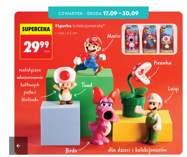 Mario w Biedronce