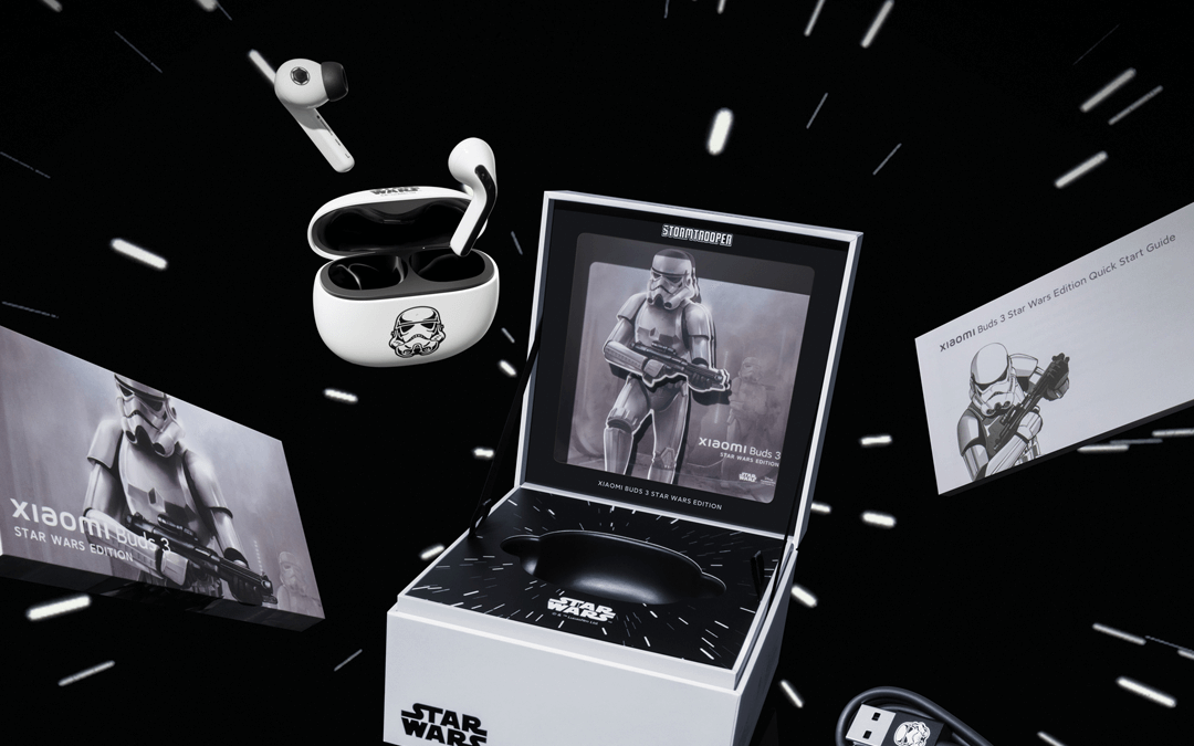 Słuchawki bezprzewodowe Xiaomi Buds 3 w edycji Star Wars za 99 zł