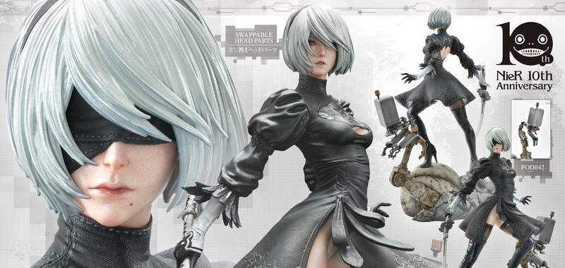 NieR: Automata z figurkami za ponad 12 tysięcy zł. Prezentacja Square Enix z Yoko Taro