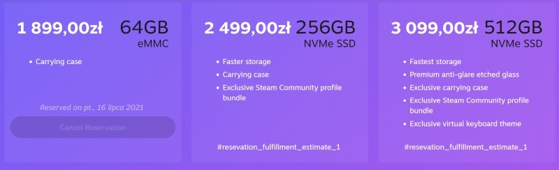 Steam Deck z gigantycznym zainteresowaniem. Platforma Valve padła, a sprzęt został wyprzedany