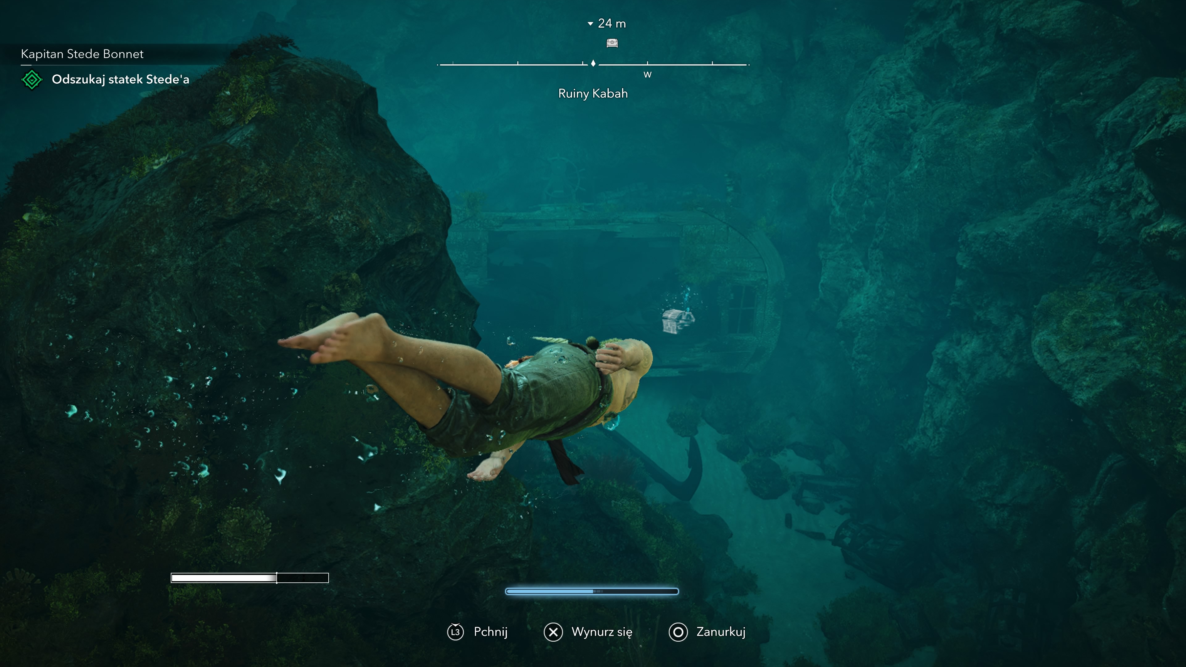 Assassin's Creed Black Flag Resynced - Ruiny Kabah: skrzynie i sekrety