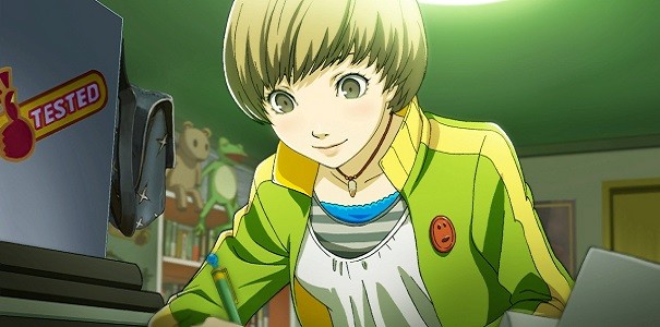 Chie Satonaka i Shadow Labrys walczą na materiałach z Persona 4 Arena Ultimax